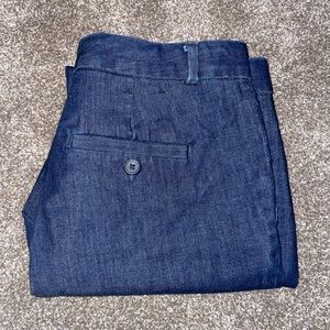 Banana Republic Avery Dress Pants Denim Color